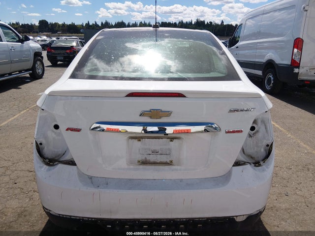 Chevrolet Sonic Rs Auto 2016 1G1JG5SB2G4114377 Image 17