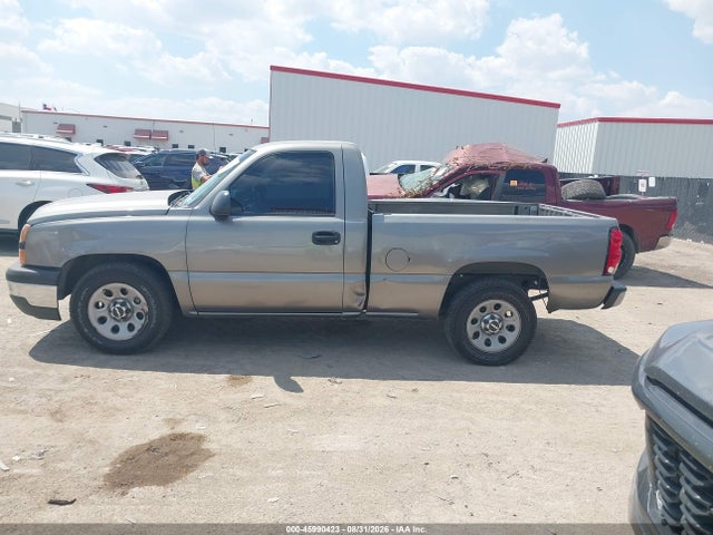 45990423 :رقم المزاد ، 1GCEC14X87Z165455 vin ، 2007 Chevrolet Silverado 1500 Classic Work Truck مزاد بيع