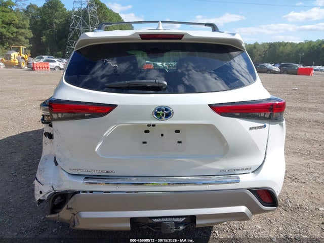 Aukcja sprzedaży 2023 Toyota Highlander Hybrid Platinum, vin: 5TDEBRCH7PS580036, numer aukcji: 45990513