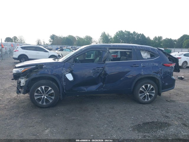 2020 Toyota Highlander Xle მანქანა იყიდება აუქციონზე, vin: 5TDHZRBH8LS518553, აუქციონის ნომერი: 45990514