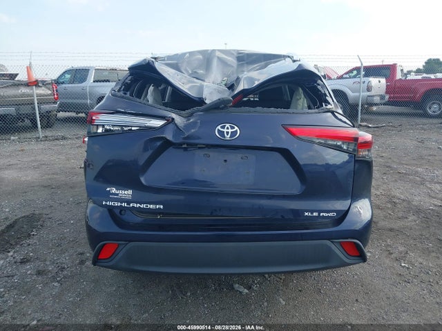 2020 Toyota Highlander Xle მანქანა იყიდება აუქციონზე, vin: 5TDHZRBH8LS518553, აუქციონის ნომერი: 45990514