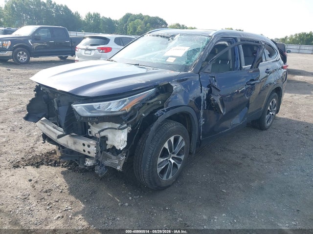 2020 Toyota Highlander Xle მანქანა იყიდება აუქციონზე, vin: 5TDHZRBH8LS518553, აუქციონის ნომერი: 45990514