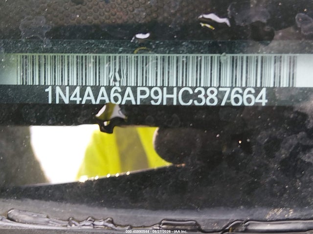 1N4AA6AP9HC387664 Nissan Maxima 3.5 S
