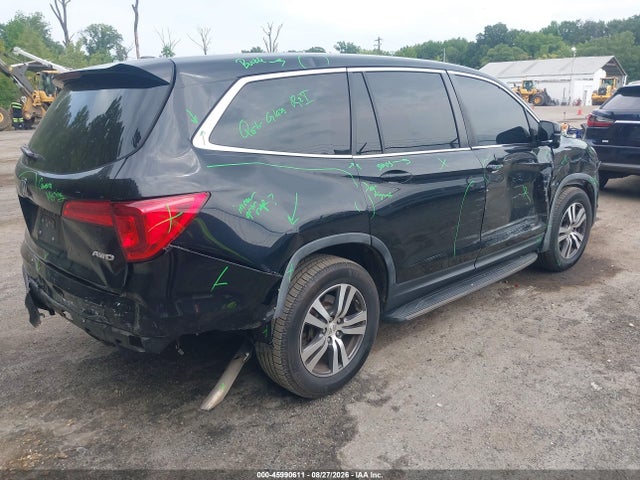 2016 Honda Pilot Ex-l მანქანა იყიდება აუქციონზე, vin: 5FNYF6H77GB037161, აუქციონის ნომერი: 45990611