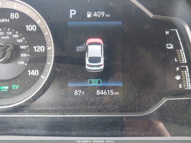 45990614 :رقم المزاد ، KMHC65LC3LU218120 vin ، 2020 Hyundai Ioniq Hybrid Blue مزاد بيع