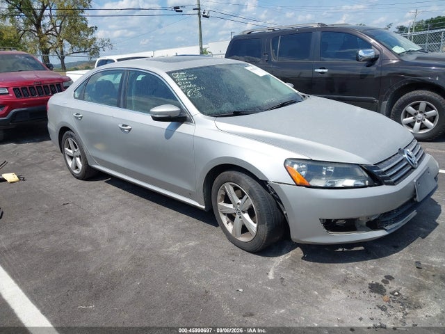 Auction sale of the 2013 Volkswagen Passat 2.5l Se, vin: 1VWBP7A3XDC037211, lot number: 45990697