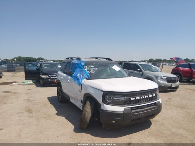 Aukcja sprzedaży 2025 Ford Bronco Sport Outer Banks, vin: 3FMCR9CN2SRE34465, numer aukcji: 45990725
