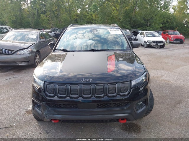 Aukcja sprzedaży 2022 Jeep Compass Trailhawk 4x4, vin: 3C4NJDDB3NT111271, numer aukcji: 45990728