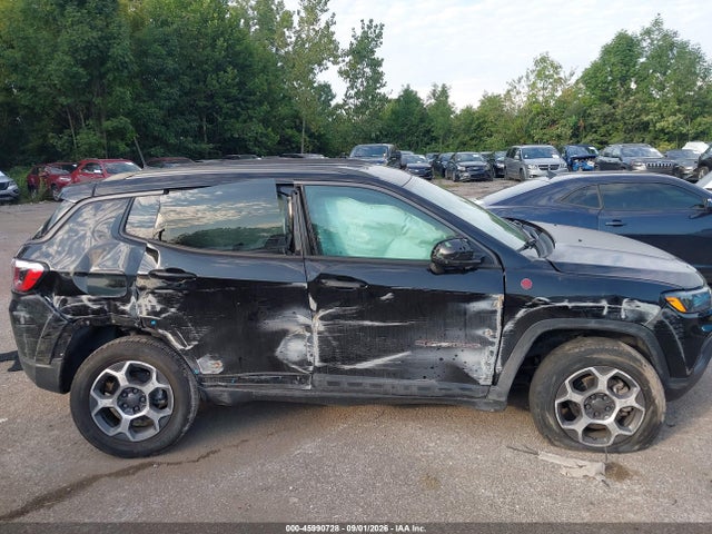 Aukcja sprzedaży 2022 Jeep Compass Trailhawk 4x4, vin: 3C4NJDDB3NT111271, numer aukcji: 45990728