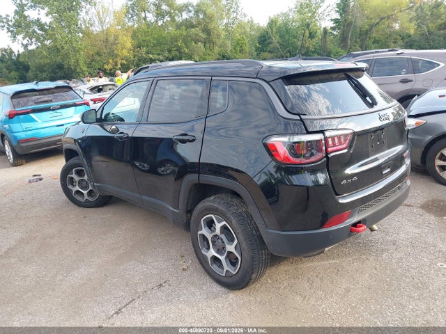 Aukcja sprzedaży 2022 Jeep Compass Trailhawk 4x4, vin: 3C4NJDDB3NT111271, numer aukcji: 45990728