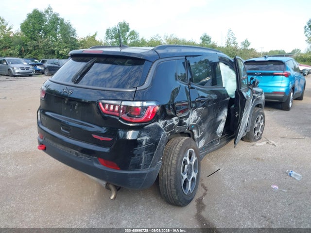 Aukcja sprzedaży 2022 Jeep Compass Trailhawk 4x4, vin: 3C4NJDDB3NT111271, numer aukcji: 45990728