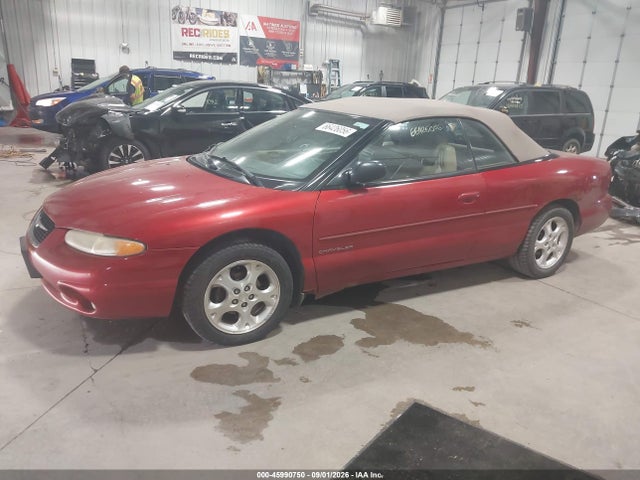Продажа на аукционе авто 2000 Chrysler Sebring Jxi, vin: 3C3EL55H5YT266190, номер лота: 45990750
