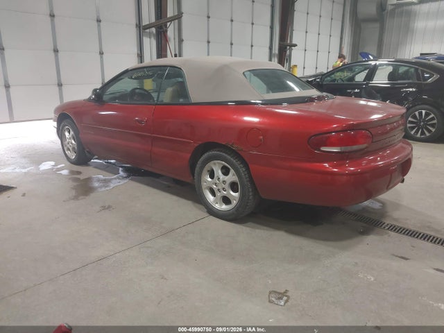 Продажа на аукционе авто 2000 Chrysler Sebring Jxi, vin: 3C3EL55H5YT266190, номер лота: 45990750