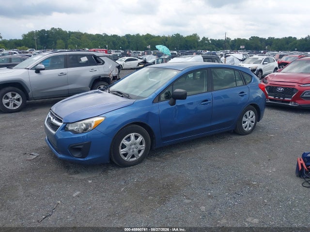 45990761 :رقم المزاد ، JF1GPAA67E8307618 vin ، 2014 Subaru Impreza 2.0i مزاد بيع