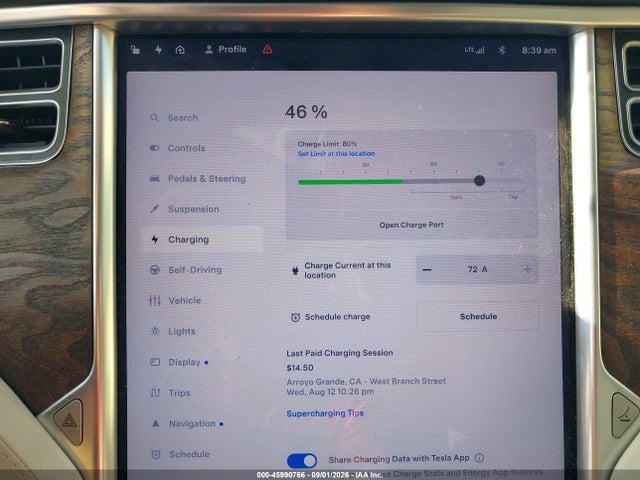 Aukcja sprzedaży 2017 Tesla Model S 100d/60d/75d/90d/p100d, vin: 5YJSA1E20HF219561, numer aukcji: 45990766