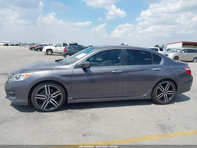 Продажа на аукционе авто 2017 Honda Accord Sport Se, vin: 1HGCR2F10HA163107, номер лота: 45990802