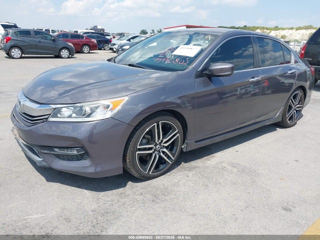 Продажа на аукционе авто 2017 Honda Accord Sport Se, vin: 1HGCR2F10HA163107, номер лота: 45990802