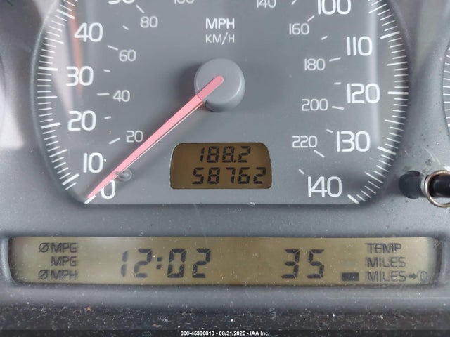 45990813 :رقم المزاد ، YV1NC56D8YJ013194 vin ، 2000 Volvo C70 Lt مزاد بيع