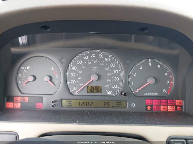 45990813 :رقم المزاد ، YV1NC56D8YJ013194 vin ، 2000 Volvo C70 Lt مزاد بيع