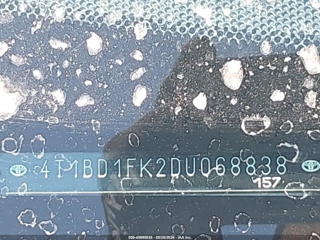 Продаж на аукціоні авто 2013 Toyota Camry Hybrid Xle, vin: 4T1BD1FK2DU068838, номер лоту: 45990838