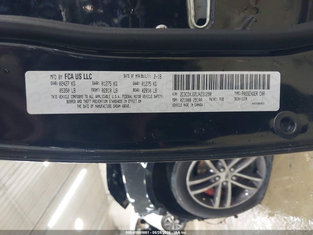 Продаж на аукціоні авто 2018 Dodge Charger Gt Awd, vin: 2C3CDXJG5JH231290, номер лоту: 45990861