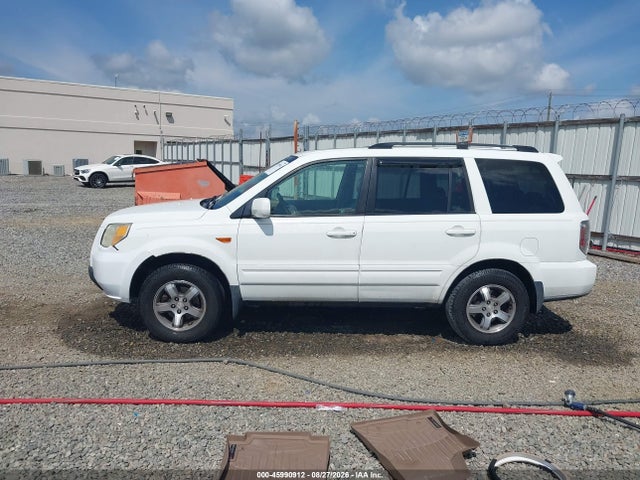 2007 Honda Pilot Ex-l მანქანა იყიდება აუქციონზე, vin: 5FNYF28517B030715, აუქციონის ნომერი: 45990912