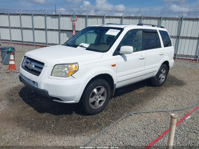 2007 Honda Pilot Ex-l მანქანა იყიდება აუქციონზე, vin: 5FNYF28517B030715, აუქციონის ნომერი: 45990912
