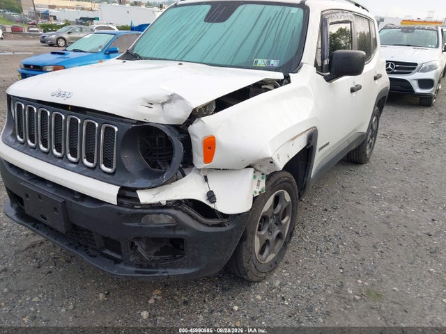 Aukcja sprzedaży 2018 Jeep Renegade Sport 4x4, vin: ZACCJBAB2JPH31384, numer aukcji: 45990985
