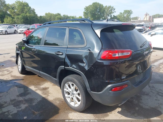 Продажа на аукционе авто 2016 Jeep Cherokee Sport, vin: 1C4PJLAS2GW230806, номер лота: 45991023
