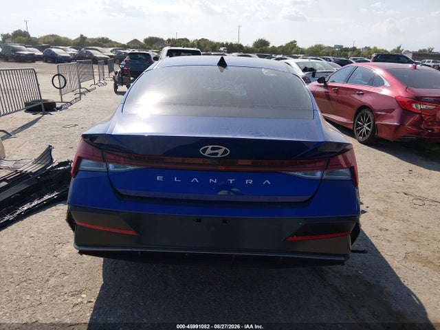 2025 Hyundai Elantra Sel Convenience მანქანა იყიდება აუქციონზე, vin: KMHLS4DG8SU000342, აუქციონის ნომერი: 45991082