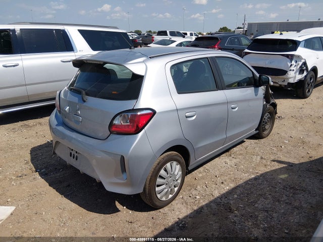 Aukcja sprzedaży 2024 Mitsubishi Mirage Es/le, vin: ML32AUHJ3RH016088, numer aukcji: 45991115