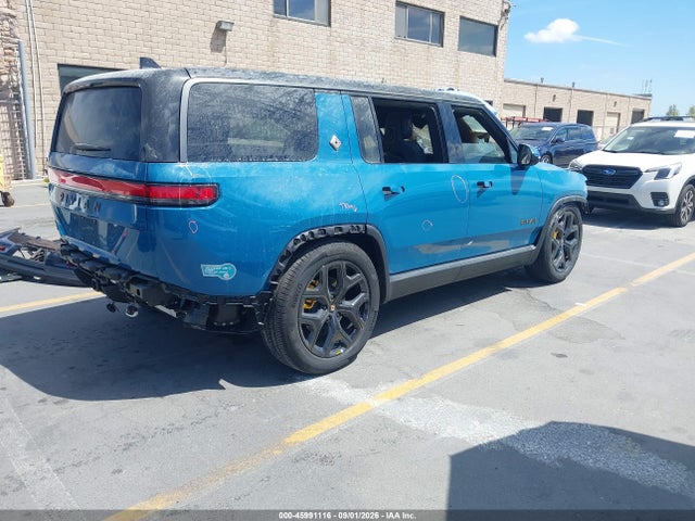 45991116 :رقم المزاد ، 7PDSGCBPXSN063590 vin ، 2025 Rivian R1s Ascend Tri Motor Max Pack/premium Tri Motor Max Pack مزاد بيع