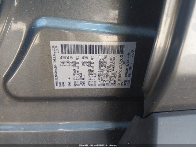 Aukcja sprzedaży 2025 Nissan Rogue Sv Intelligent Awd, vin: 5N1BT3BB2SC818200, numer aukcji: 45991148