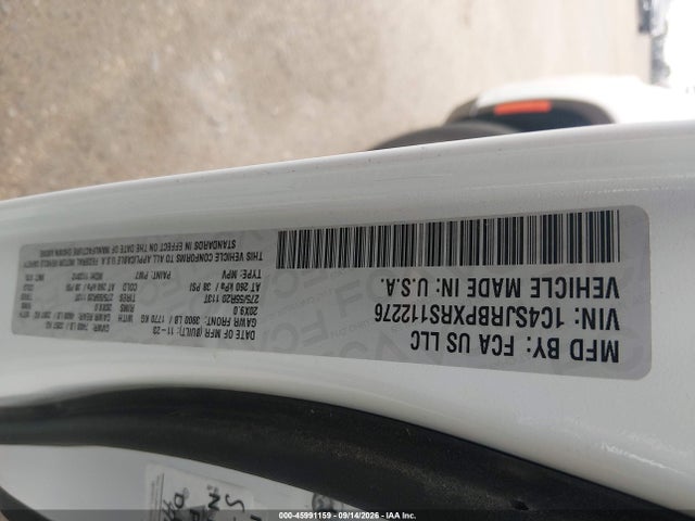 Продажа на аукционе авто 2024 Jeep Wagoneer L Series Ii 4x2, vin: 1C4SJRBPXRS112276, номер лота: 45991159