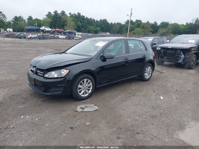 Aukcja sprzedaży 2015 Volkswagen Golf Tsi S 4-door, vin: 3VW217AU3FM080865, numer aukcji: 45991197