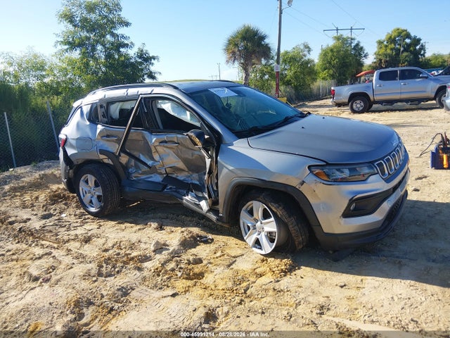 Продажа на аукционе авто 2022 Jeep Compass Latitude Fwd, vin: 3C4NJCBB0NT137498, номер лота: 45991214