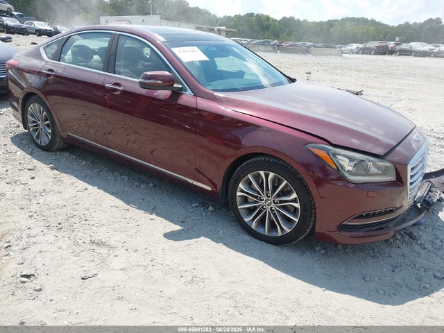 45991283 :رقم المزاد ، KMHGN4JE6FU076045 vin ، 2015 Hyundai Genesis 3.8l مزاد بيع