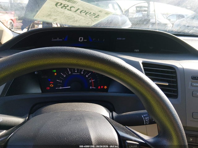 Продажа на аукционе авто 2012 Honda Civic Lx, vin: 19XFB2F51CE089267, номер лота: 45991289
