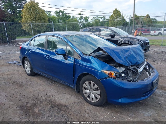 Auction sale of the 2012 Honda Civic Lx, vin: 2HGFB2F59CH542024, lot number: 45991295