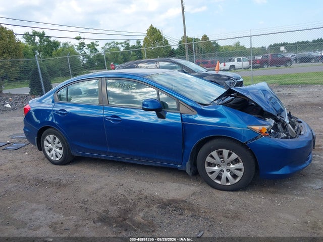 Продаж на аукціоні авто 2012 Honda Civic Lx, vin: 2HGFB2F59CH542024, номер лоту: 45991295