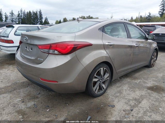 Hyundai Elantra Limited 2014 5NPDH4AE1EH538924 Image 4