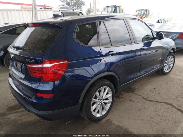 Aukcja sprzedaży 2017 Bmw X3 Sdrive28i, vin: 5UXWZ7C33H0V94298, numer aukcji: 45991393