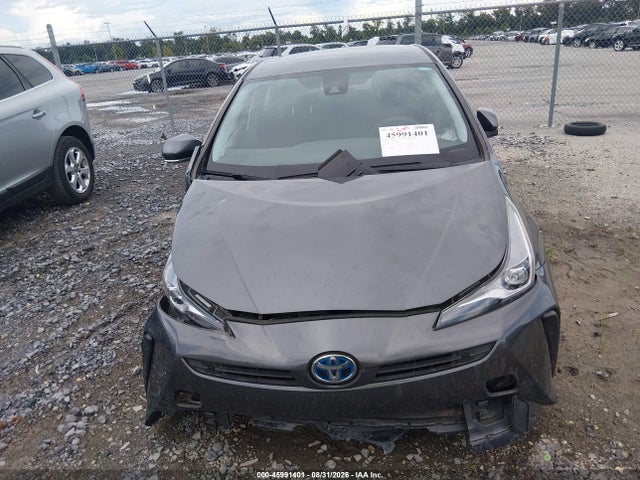 2022 Toyota Prius Le მანქანა იყიდება აუქციონზე, vin: JTDKAMFU7N3185435, აუქციონის ნომერი: 45991401