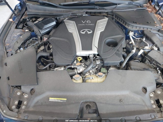 2017 Infiniti Q50 3.0t Sport მანქანა იყიდება აუქციონზე, vin: JN1EV7ARXHM833972, აუქციონის ნომერი: 45991433