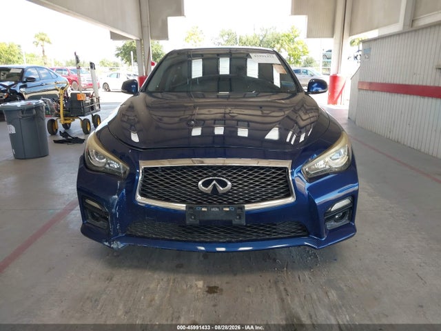 2017 Infiniti Q50 3.0t Sport მანქანა იყიდება აუქციონზე, vin: JN1EV7ARXHM833972, აუქციონის ნომერი: 45991433