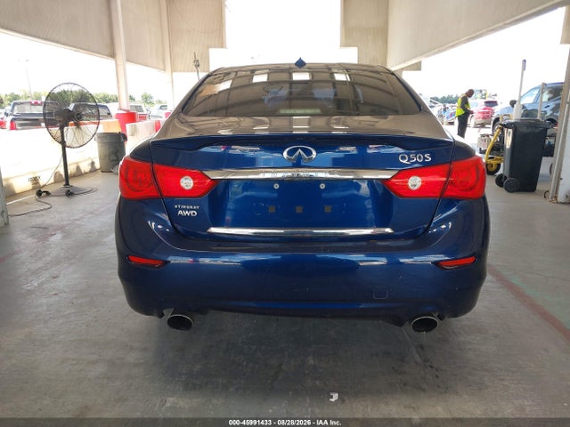 2017 Infiniti Q50 3.0t Sport მანქანა იყიდება აუქციონზე, vin: JN1EV7ARXHM833972, აუქციონის ნომერი: 45991433