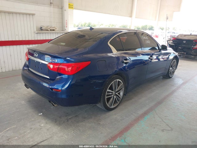 2017 Infiniti Q50 3.0t Sport მანქანა იყიდება აუქციონზე, vin: JN1EV7ARXHM833972, აუქციონის ნომერი: 45991433