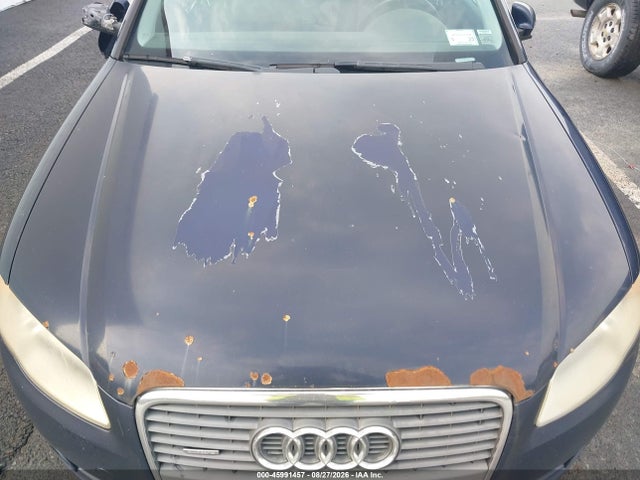 2006 Audi A4 2.0t მანქანა იყიდება აუქციონზე, vin: WAUDF78E86A253365, აუქციონის ნომერი: 45991457