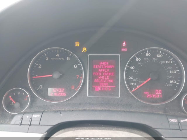 2006 Audi A4 2.0t მანქანა იყიდება აუქციონზე, vin: WAUDF78E86A253365, აუქციონის ნომერი: 45991457