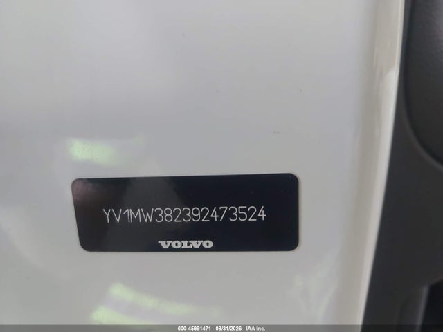 45991471 :رقم المزاد ، YV1MW382392473524 vin ، 2009 Volvo V50 2.4i مزاد بيع